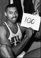 Wilt Chamberlain slept with 100 women in 1962.